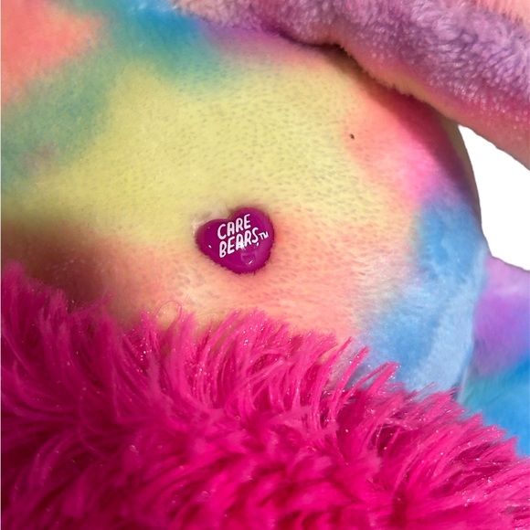 Care Bears Unicorn Cheer Bear In Hoodie Plush Stuffed Animal - Picture 4 of 6